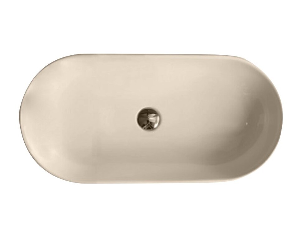 Фото №8  Раковина 40583 / PCV70A Althea Cover раковина накладная 70x35  Матовый бежевый Plus-Ton®