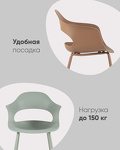 Превью фото №3  Стул Lady пластик черный