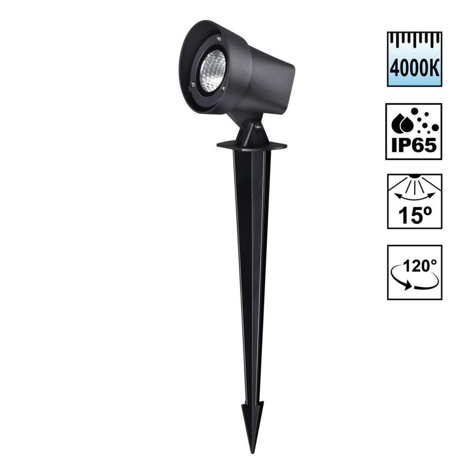 Фото №4  NOVOTECH 359219 STREET NT23 790 черный Светильник ландшафтный светодиодный грунтовой IP65 LED 13W 110-240V 1040Лм 4000К LANDSCAPE