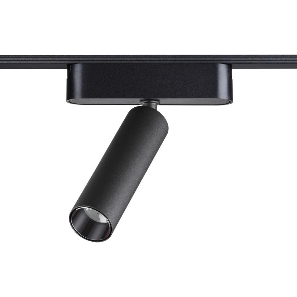 Фото №7  NOVOTECH 359250 SHINO NT23 182 черный Трековый светильник для низковольтного шинопровода IP20 LED 7W 48V 630Лм 3000К SMAL