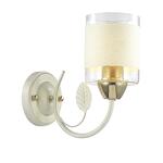 Превью фото №3  LUMION 3029/1WY УЦЕНКА(НЕВОЗВРАТНЫЙ ТОВАР) COMFI LN16 000 золото, белый с золотой патиной Бра E27 60W 220V FILLA