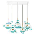 Превью фото №8  Подвесной светильник 2027-S5 Blue Подвесной светильник LOFT IT Bolle