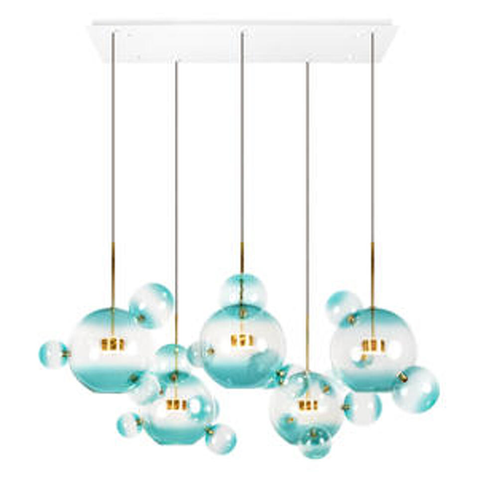 Фото №8  Подвесной светильник 2027-S5 Blue Подвесной светильник LOFT IT Bolle