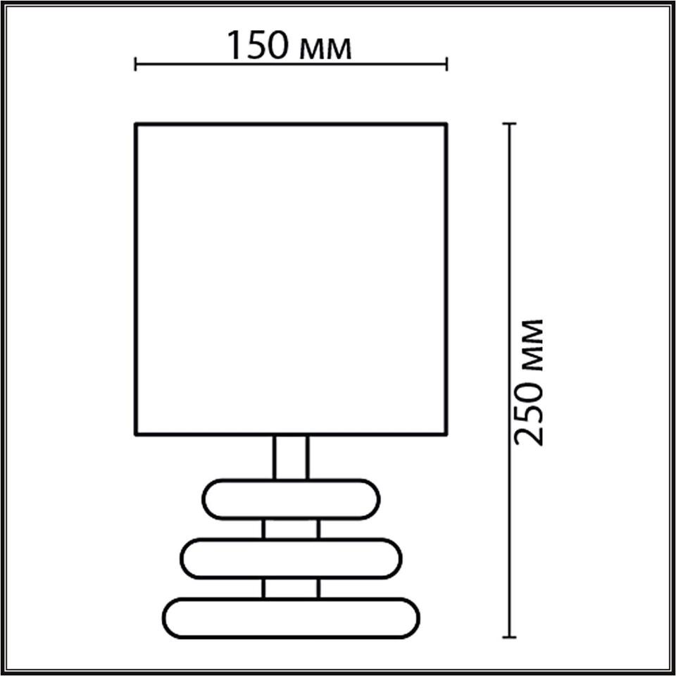 Фото №7  Настольная лампа LUMION 8126/1T COMFI LN26 510 коричневый/бежевый/белый, керамика/текстиль Настольная лампа Е14 1*40W 220V LATZA