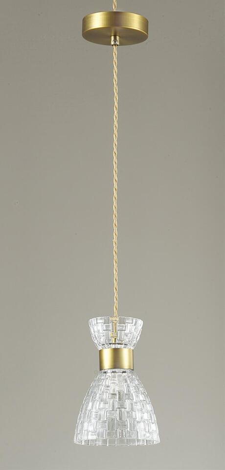 Фото №4  Подвесной светильник LUMION 3704/1 COMFI LN26 110 античная бронза Подвес E14 40W 220V JACKIE