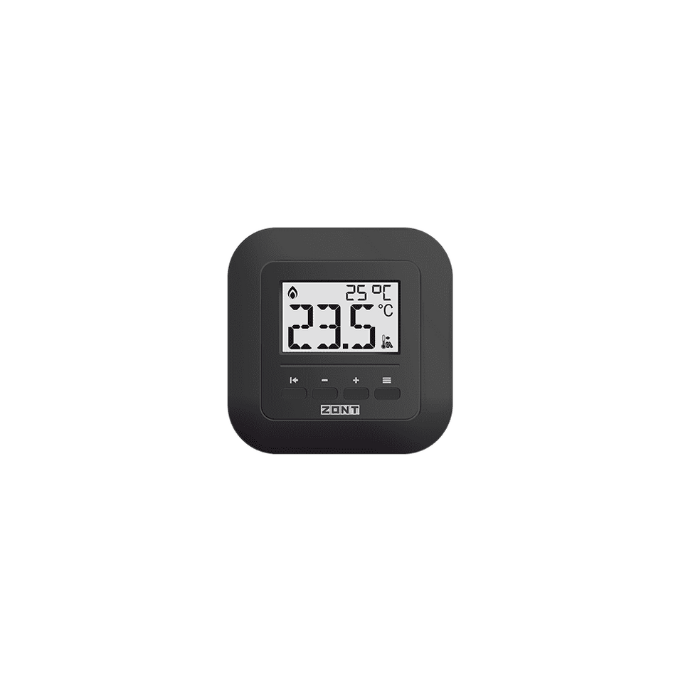 Фото №1  Комнатный термостат ZONT МЛ-232.black (RS-485)