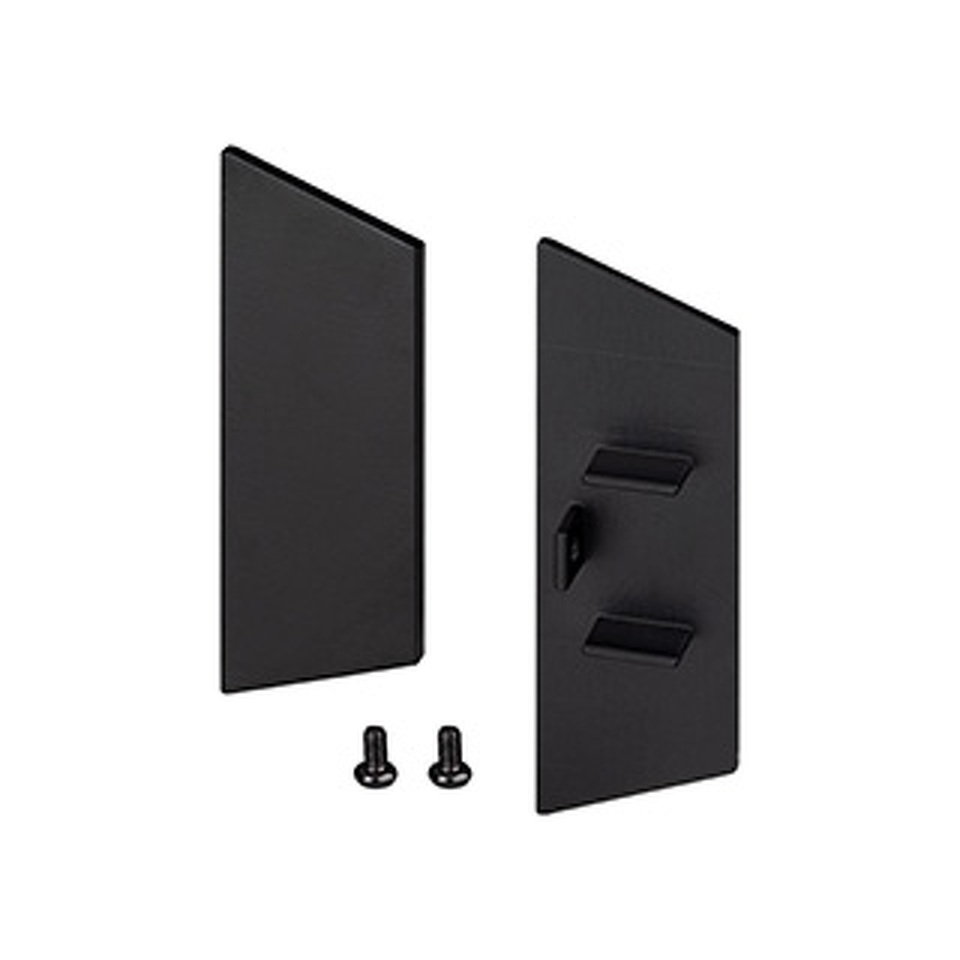 Фото №1  Arlight Заглушка WALL-2575 BLACK глухая ( Металл)