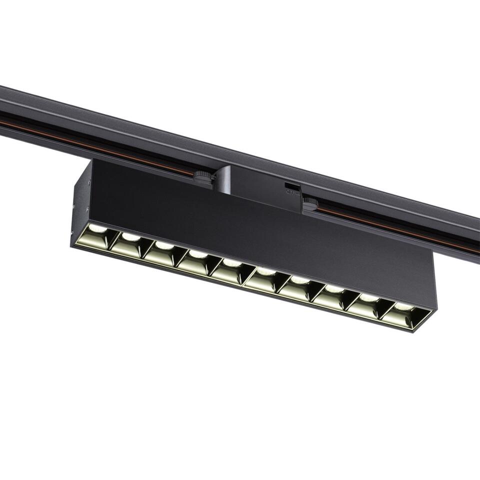 Фото №3  NOVOTECH 358857 PORT NT22 230 черный Светильник трековый однофазный трехжильный IP20 LED 4000K 16W 220V ITER