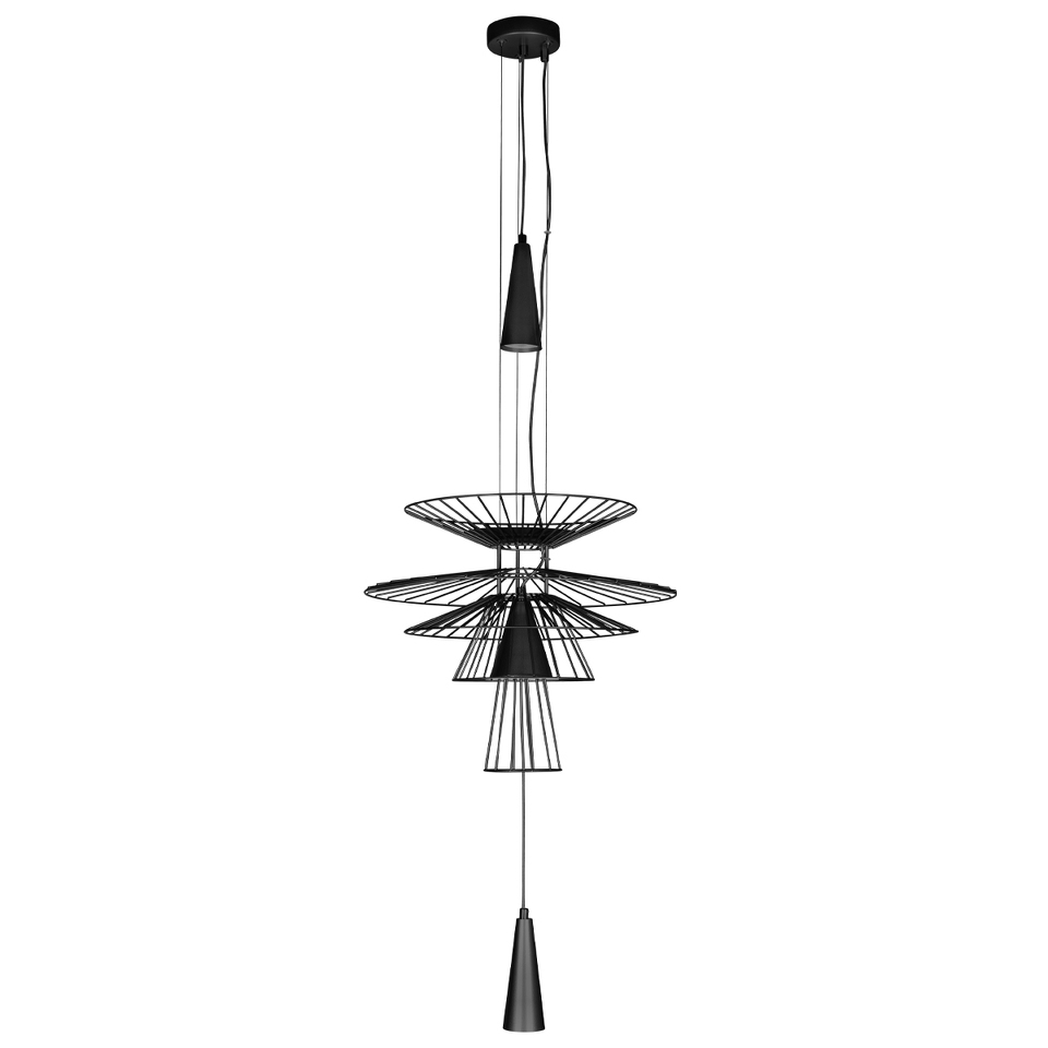 Фото №7  Подвесной светильник 10141/400 Black Подвесной светильник LOFT IT Star