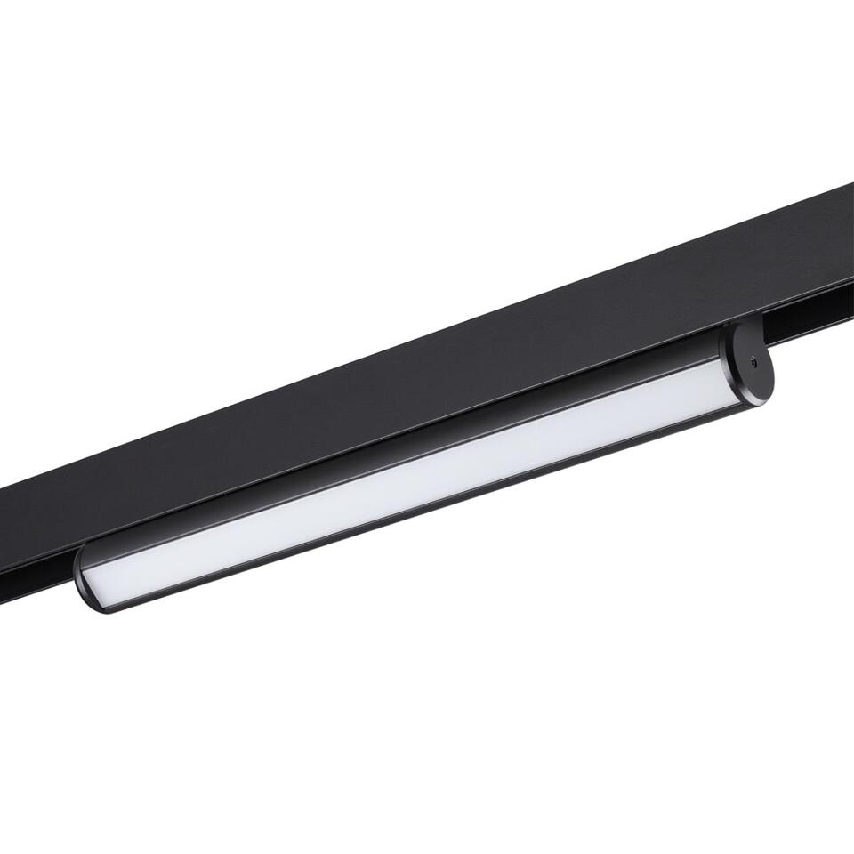 Фото №7  NOVOTECH 359953 PORT NT25 216 черный Трековый св-к диммир. со сменой цв.температуры, пульт ДУ/Tuya Smart Life IP20 LED 18W 3000-6000K 90-240V VECTOR
