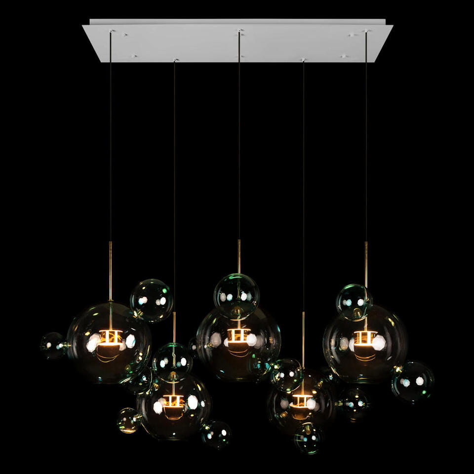 Фото №8  Подвесной светильник 2027-S5 Blue Подвесной светильник LOFT IT Bolle