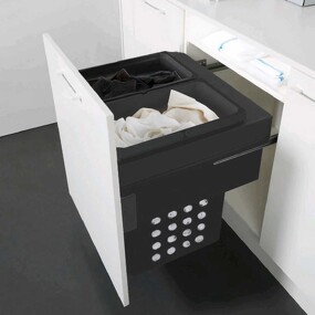 Фото Vauth-Sagel Система хранения белья WASH SPACE XX 88 л, выдвижной фасад 600 мм, антрацит