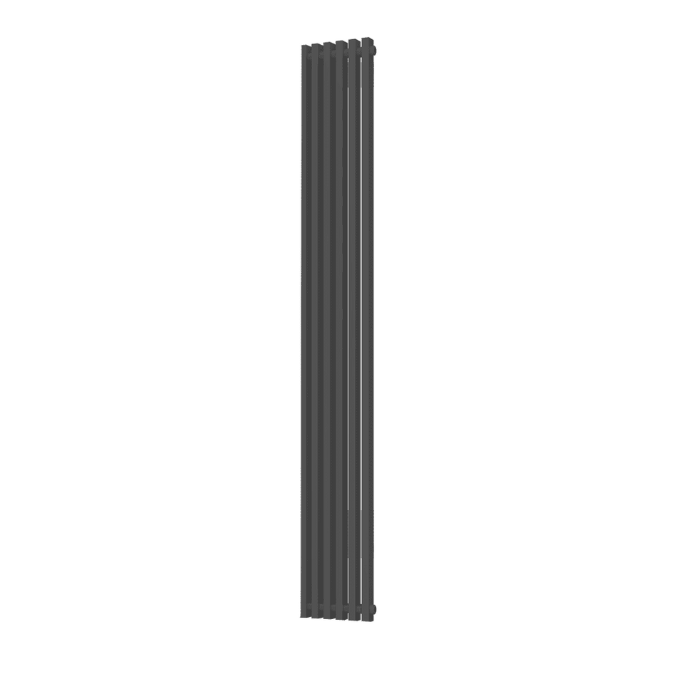 Фото №1  Радиатор Радиатор КЗТО Quadrum NEO 50 V 1750-6 RAL1T103S9005 (черный матовый муар)