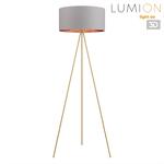 Превью фото №1  Торшер LUMION 8075/1F NEOCLASSI LN26 466 золото/серый, металл/текстиль Торшер E27 1*60W 220V AVIOLA