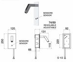 Превью фото №2  Кран сенсорный для раковины Remer Sensor SE28