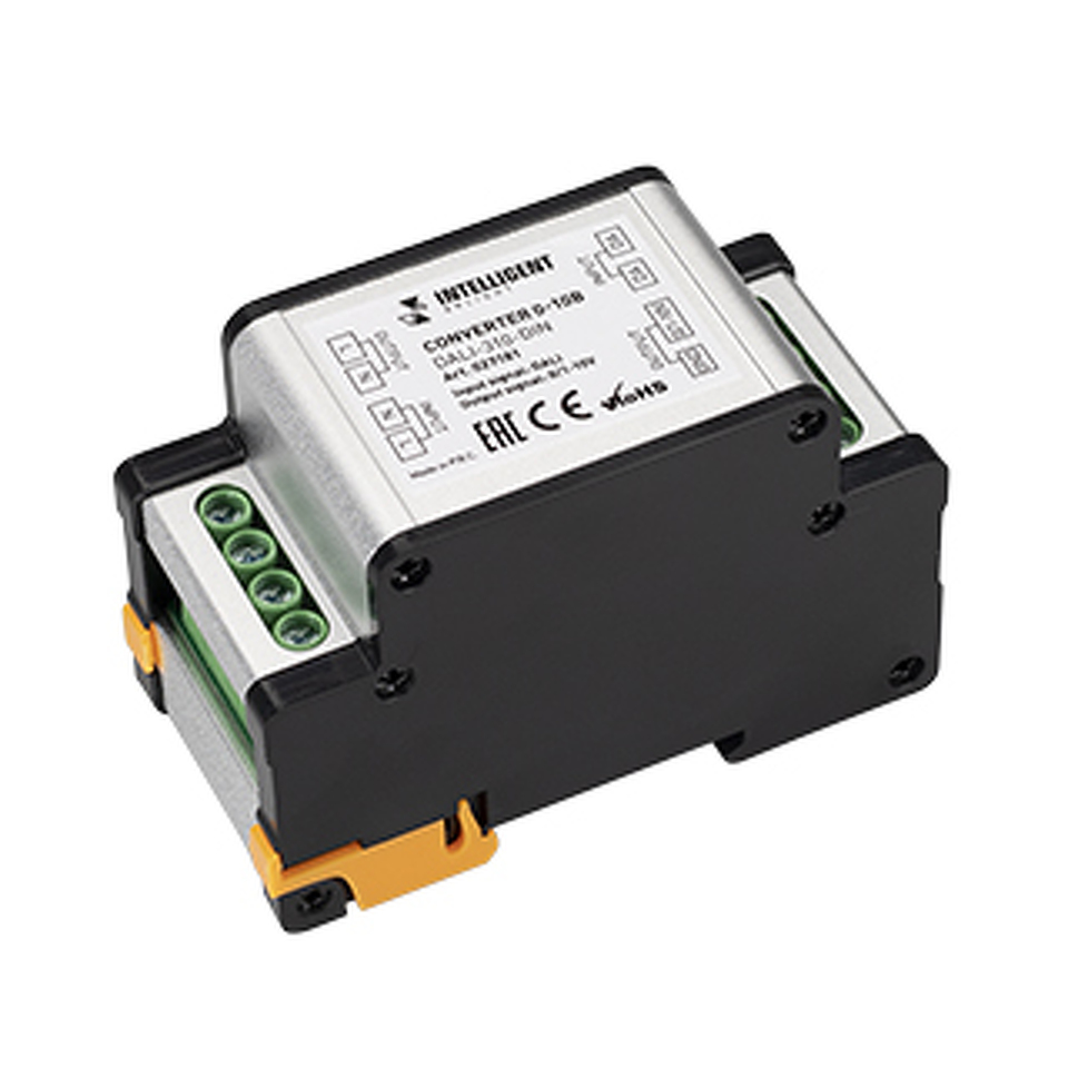 Фото №1  IARL INTELLIGENT ARLIGHT Конвертер 0-10В DALI-310-DIN (AC 230V, DALI, 0-10) ( -)