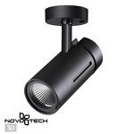 Превью фото №1  NOVOTECH 358597 OVER NT21 375 черный Светильник накладной светодиодный IP20 LED 4000K 30W 175-245V DEP