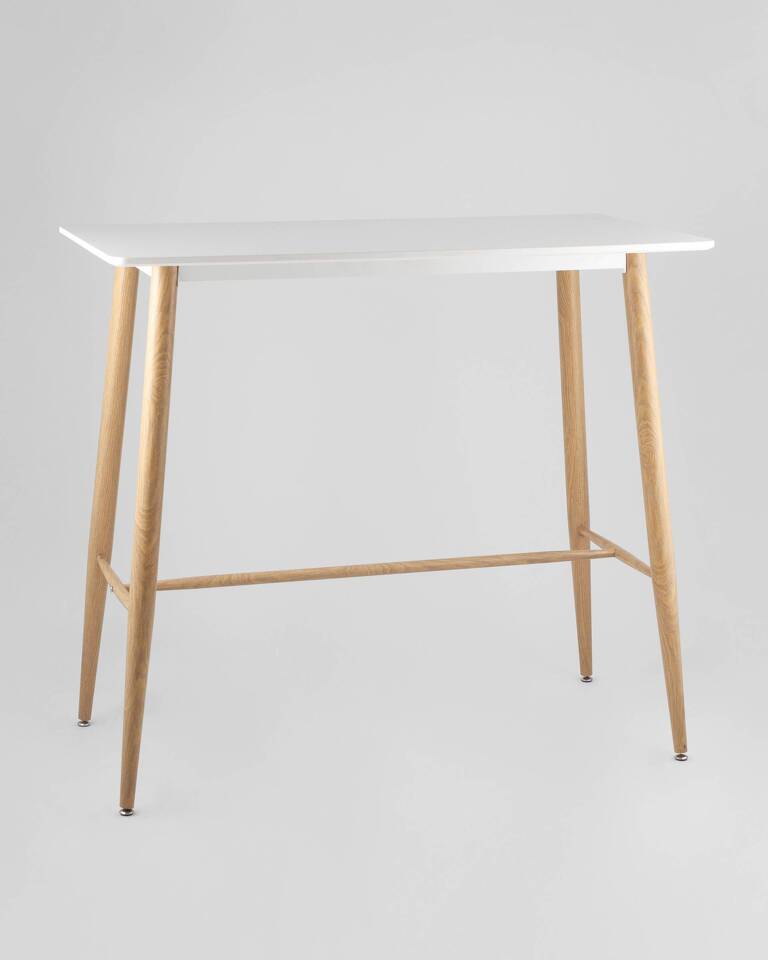 Фото №7  Стол барный Eames NEW DSW 120*60*106 белый