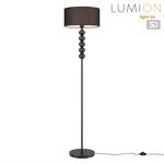 Превью фото №1  Торшер LUMION 8078/1F NEOCLASSI LN26 467 черный, металл/текстиль Торшер E27 1*60W 220V TAPIA