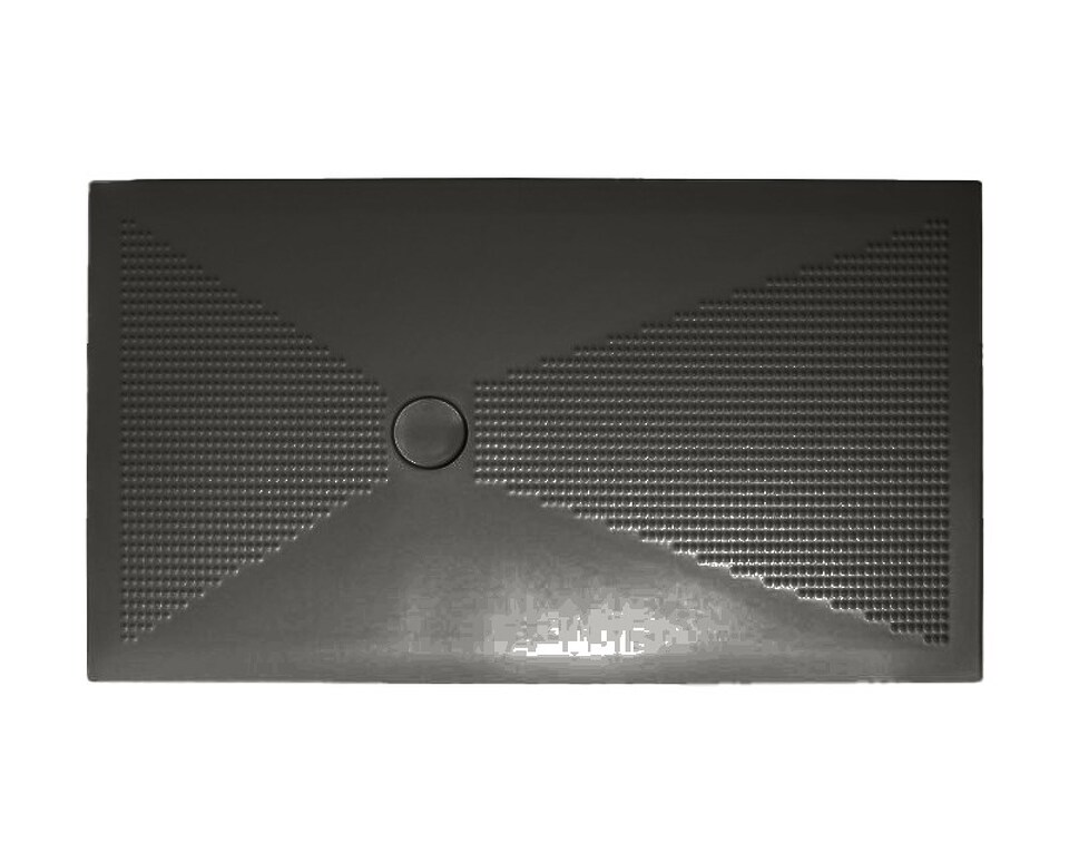 Фото №10  UPC916 / UPCM916 Althea душевой поддон 90х160, 3 см  Матовый черный Plus-Ton®