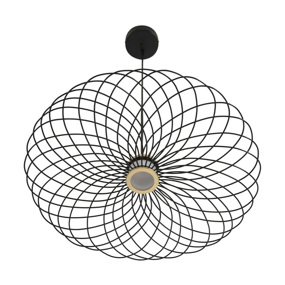Фото №7  Подвесной светильник LUMION 8379/10L LEDIO LN26 299 черный, металл/акрил Подвес LED 10W 3000K 220V CAMOMILE