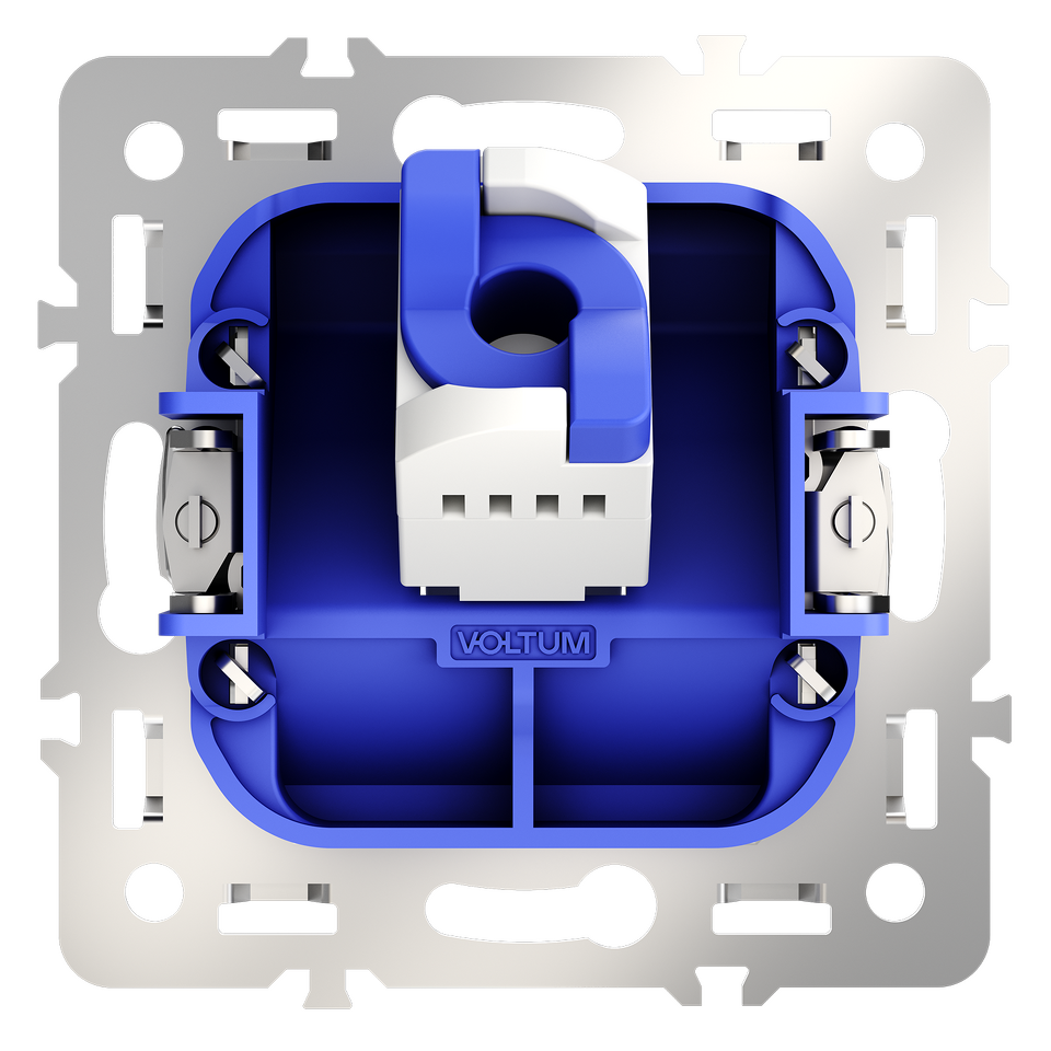 Фото №4  Розетка VOLTUM Механизм розетки компьютерной RJ45 кат.6, S70