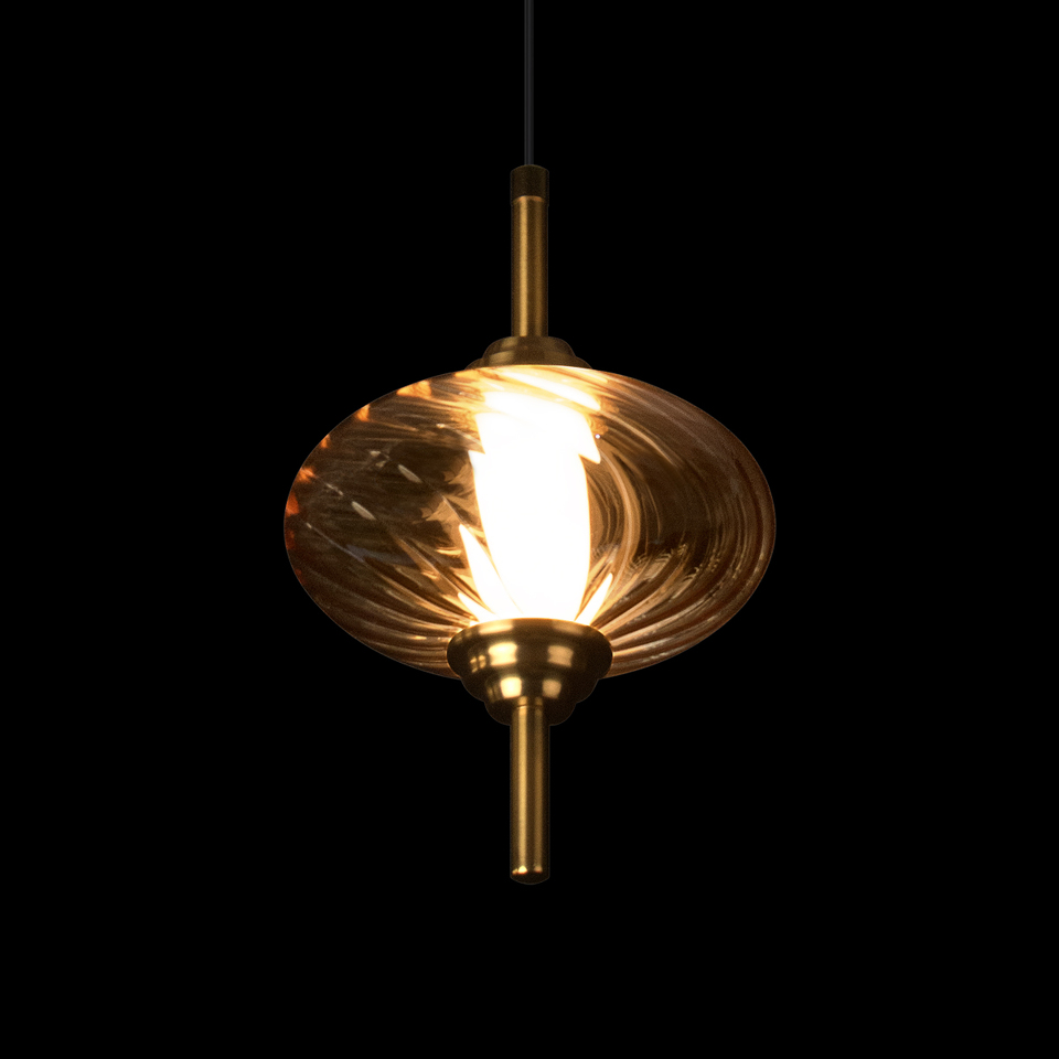 Фото №9  Подвесной светильник 10421/C Amber Подвесной светильник LOFT IT Helix