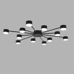 Превью фото №5  Люстра LUMION 8344/12C COMFI LN26 251 черный, металл Люстра GX53 LED 12*7W 220V TORINA
