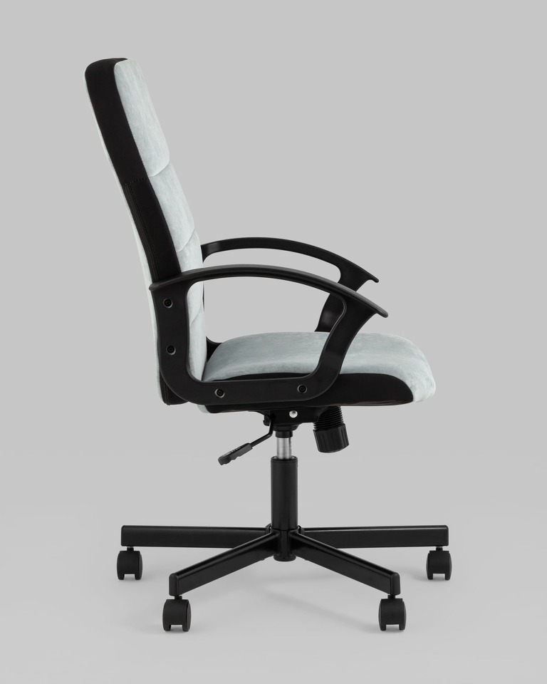Фото №10  Кресло Компьютерное кресло TopChairs ST-TRACER серо-голубой