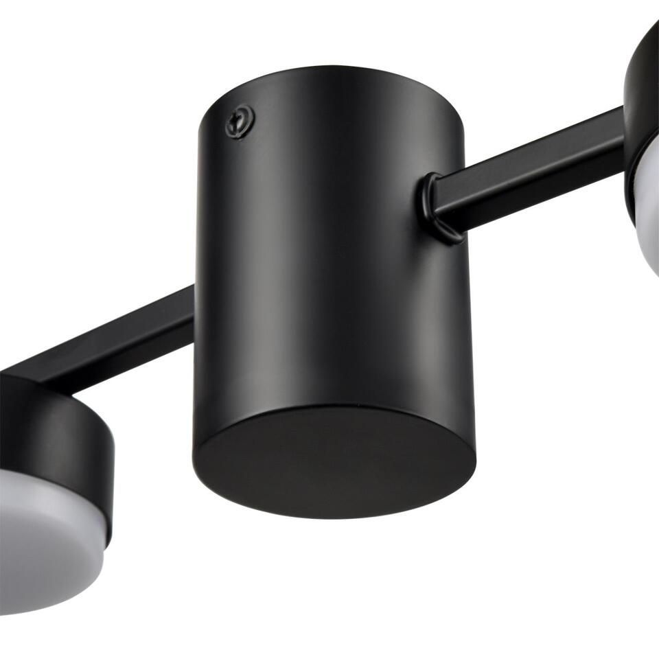Фото №7  Люстра LUMION 8187/4C COMFI LN26 249 черный, металл Люстра потолочная LED GX53 4*7W 220V SANATA