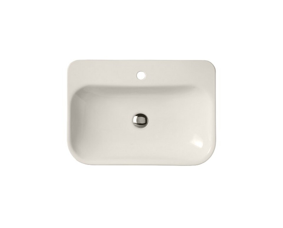 Фото №4  Раковина 41845 Althea Diva раковина накладная / подвесная 65x46 см  Матовый лен Plus-Ton®