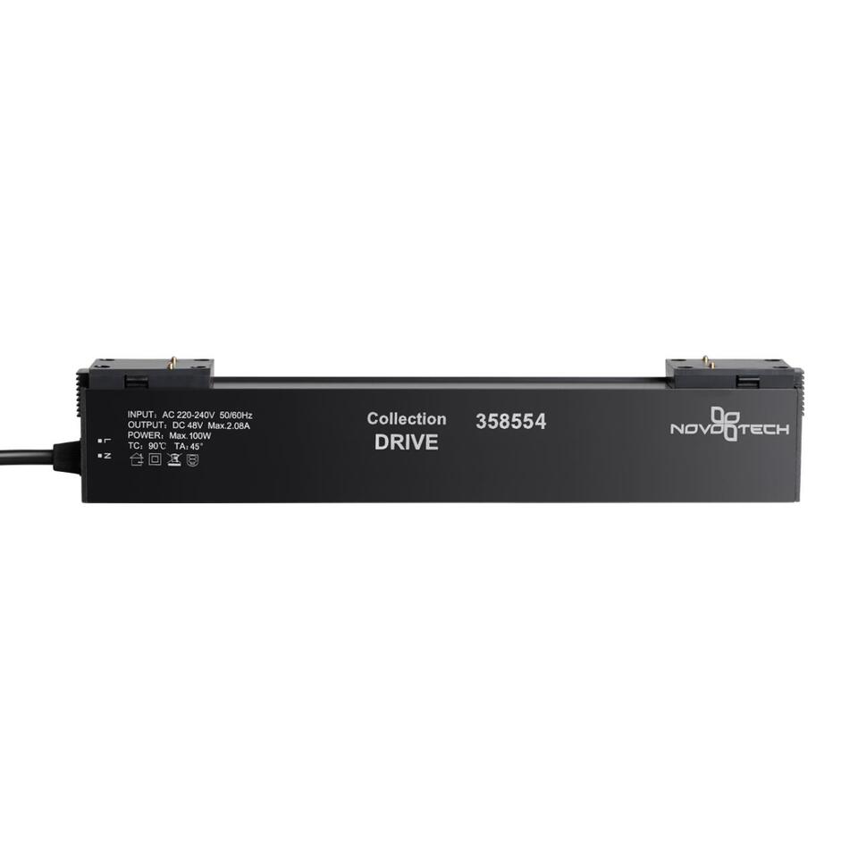 Фото №3  NOVOTECH 358554 DRIVE NT21 081 черный Драйвер IP20 100W 48V KIT