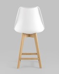 Превью фото №5  Стул полубарный FRANKFURT белый