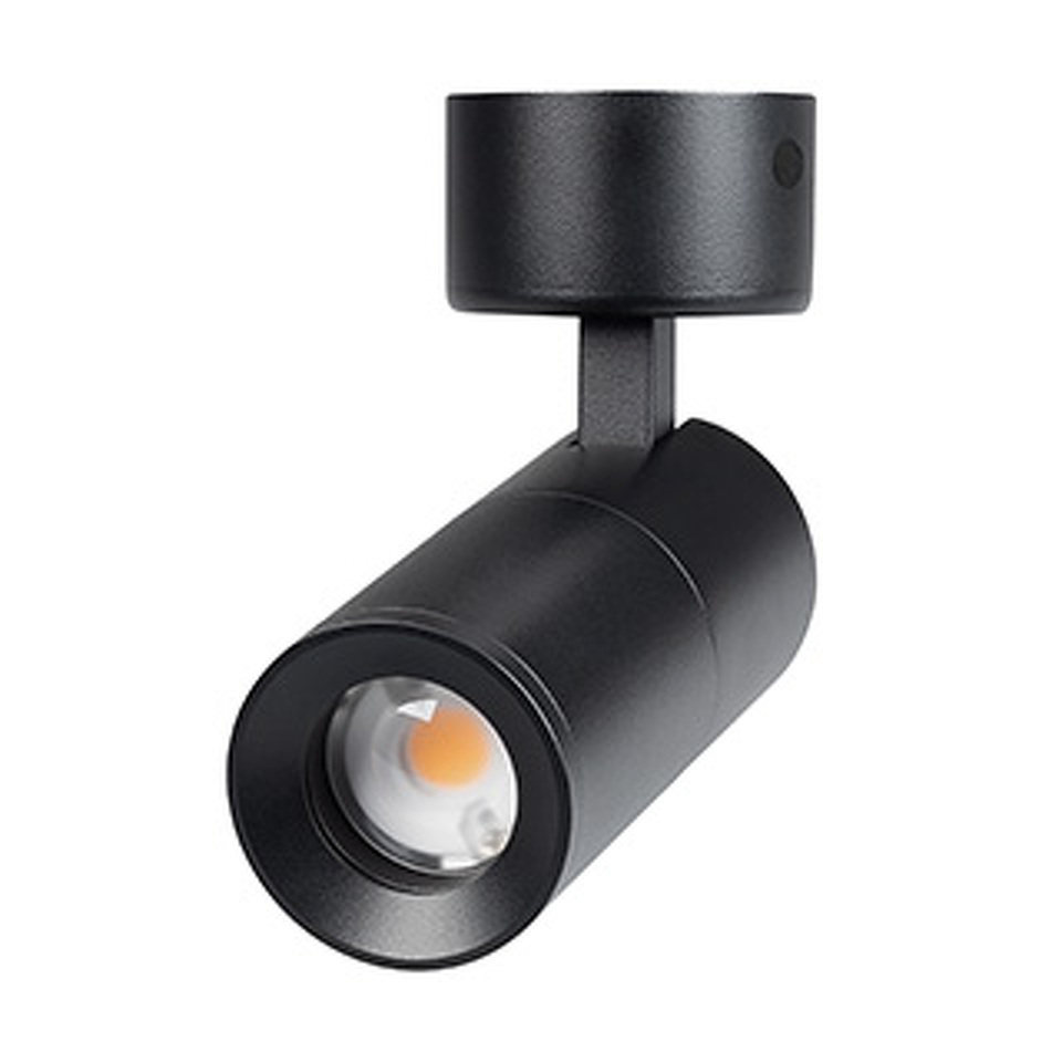 Фото №1  Arlight Светильник SP-ARTEMIS-SURFACE-FLAP-R55-12W Warm2700 (BK, 8-80 deg, 230V) ( IP20 Металл, 5 лет)