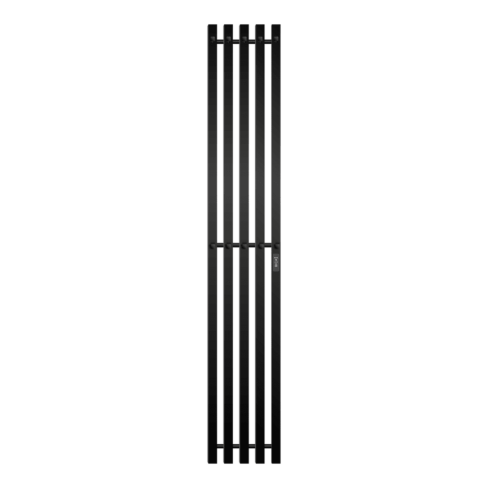 Фото №1  Полотенцесушитель Полотенцесушитель электрический Primoclima Sol Q C E Black 150*24 5