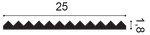 Превью фото №2  3D панель Orac W108 ЗИГЗАГ/ZIGZAG
