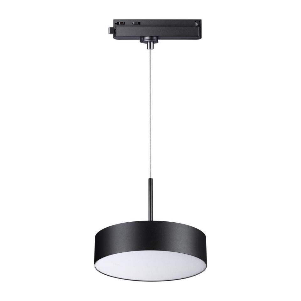 Фото №4  NOVOTECH 358768 PORT NT21 214 черный Светильник трековый однофазный трехжильный, провод 1.2м IP20 LED 30W 4000K 2600Лм 100-265V PROMETA