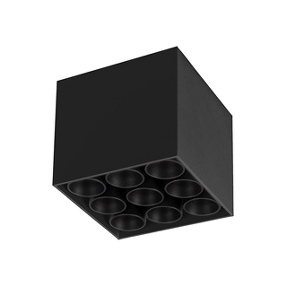 Фото №1  Arlight Светильник SP-ORIENT-SURFACE-TC-S95x95-20W Warm3000 (BK, 30 deg, 230V) ( IP20 Металл, 5 лет)