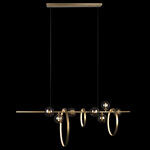 Превью фото №2  Подвесной светильник 10139/1200L Подвесной светильник LOFT IT Molecule