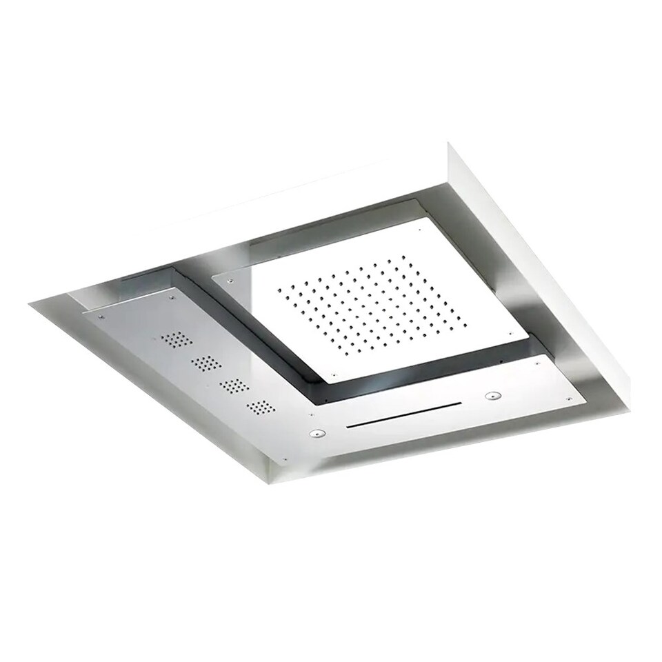 Фото №7  SF131BXX AQUAelite Modula верхний душ с 4-мя режимами, 620x620 мм Нержавеющая сталь шлиф., 03Q/5353