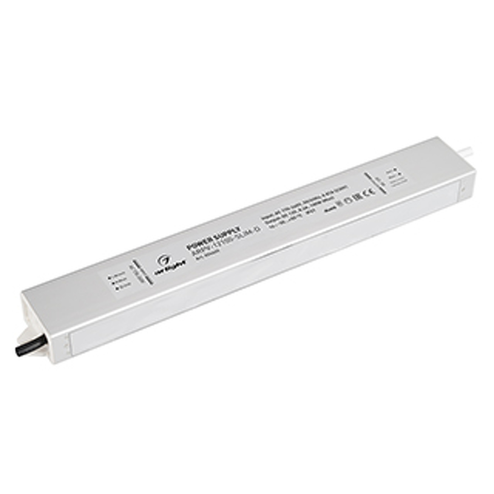 Фото №1  Arlight Блок питания ARPV-12100-SLIM-D (12V, 8.3A, 100W) ( IP67 Металл, 3 года)