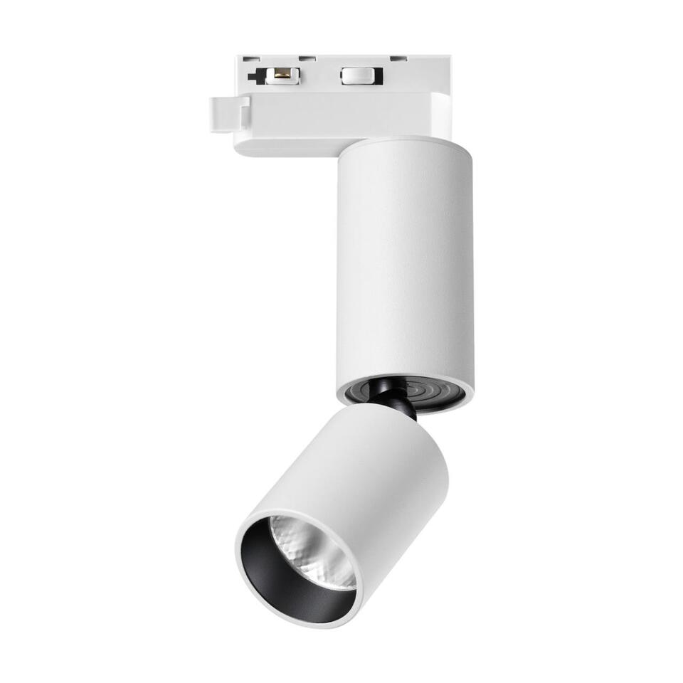 Фото №10  NOVOTECH 359318 PORT NT24 210 белый Светильник трековый однофазный трехжильный IP20 LED 5W 85-265V 3000K 600Лм TUBO