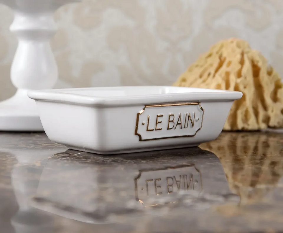 Фото №3  OGOGOHOME Мыльница Le Bain blanc