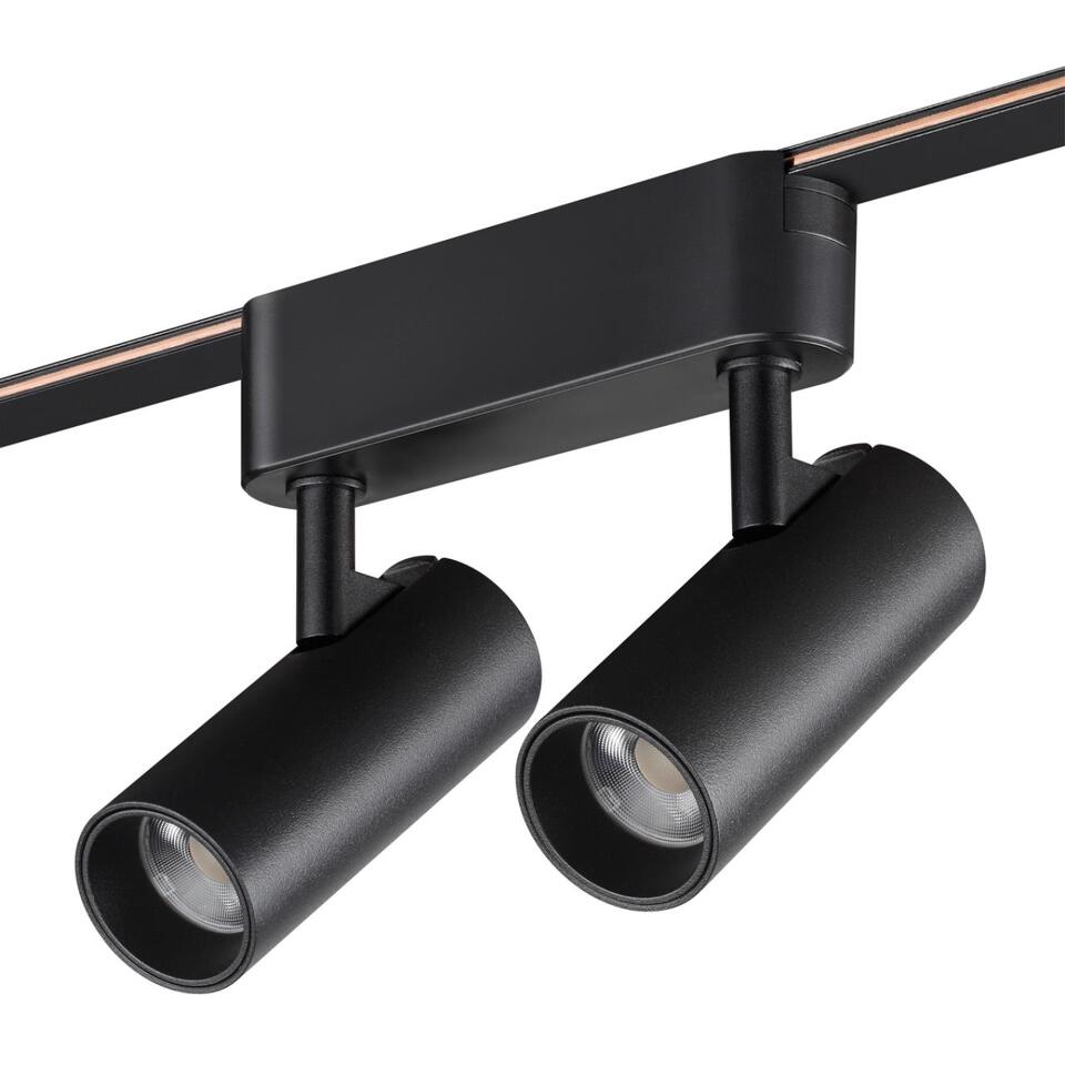 Фото №7  NOVOTECH 359469 SHINO NT24 102 черный Трековый смарт-светильник для низковольтного шинопровода с двумя режимами работы IP20 LED 12W 24V 3000-6000K EASY