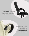 Превью фото №4  Кресло Кресло руководителя TopChairs Atlant черное