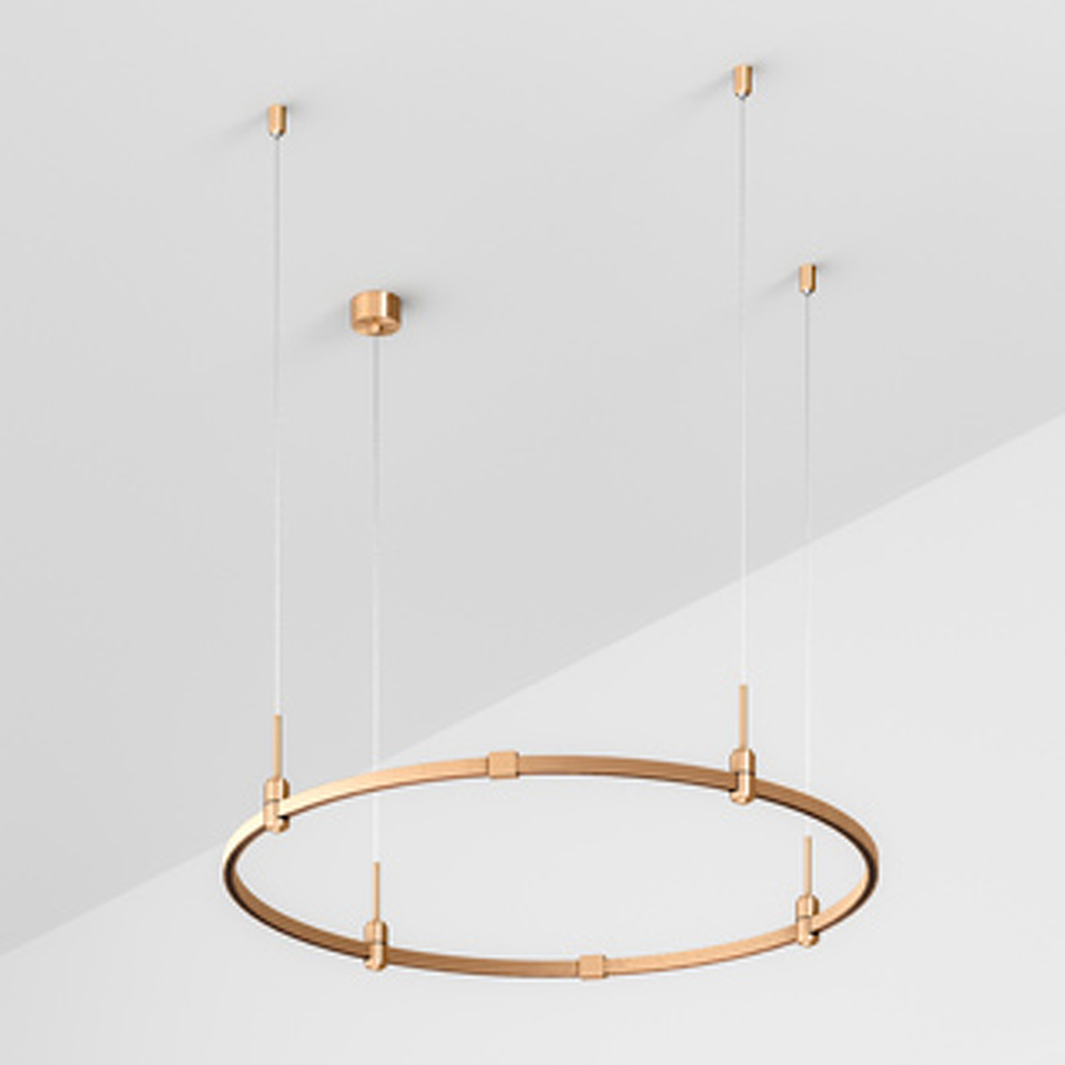 Фото №1  Arlight Основание ART-APRIORI-ROUND-HANG-R1000 (GD) ( IP20 Металл, 3 года)