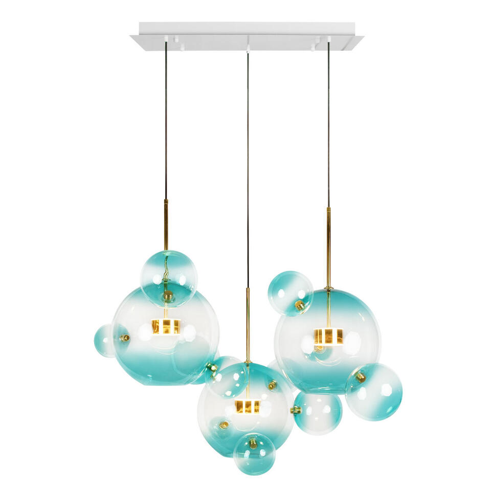 Фото №8  Подвесной светильник 2027-S3 Blue Подвесной светильник LOFT IT Bolle