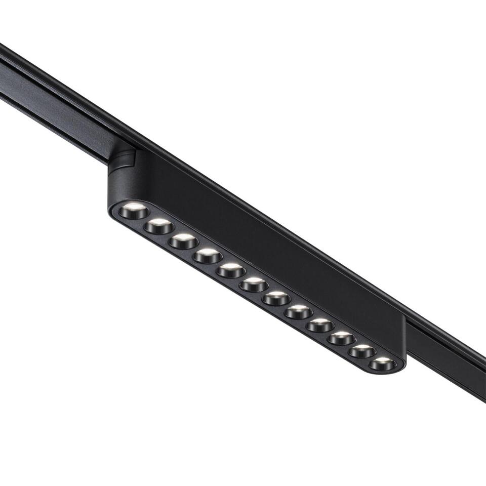 Фото №6  NOVOTECH 359242 SHINO NT23 179 черный Трековый светильник для низковольтного шинопровода IP20 LED 12W 48V 1140Лм 3000К SMAL