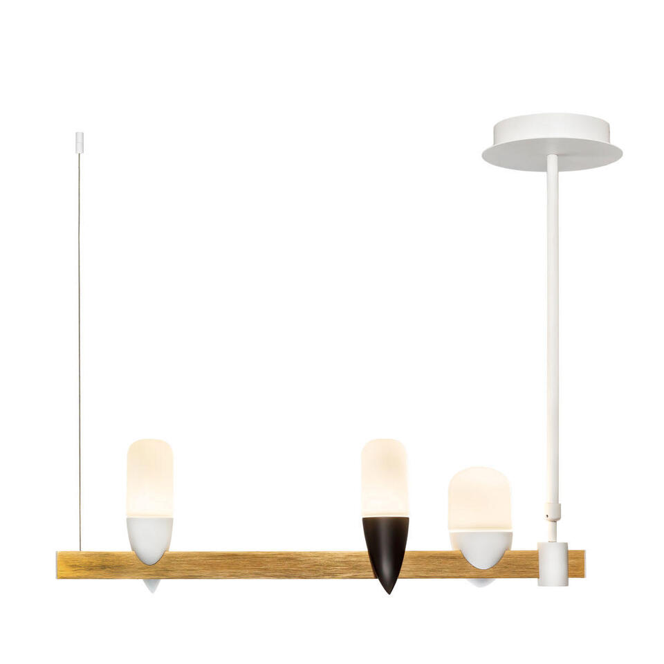 Фото №3  Подвесной светильник 1028-3WH Светильник на штанге LOFT IT Whisper