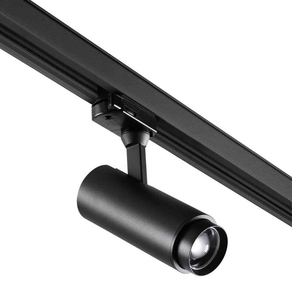 Фото №9  NOVOTECH 359031 PORT NT23 266 черный Трехфазный трековый светильник с переключателем цветовой температуры и мощности IP20 LED 3000К\4000К\6000К 5W/9W/13W 220V